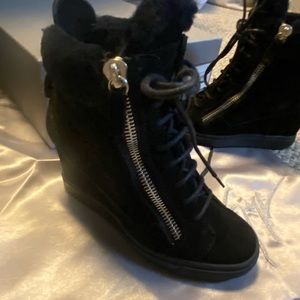 Guisepe zanotti wedge sneaker
